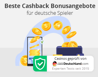 Die 5 besten Online Casinos mit Cashback
