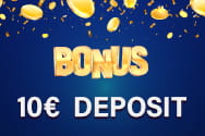 Bonus im Online Casino fГјr 10в‚¬ Einzahlung.