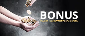 Symbolbild fГјr Casino Bonus ohne Umsatzbedingungen