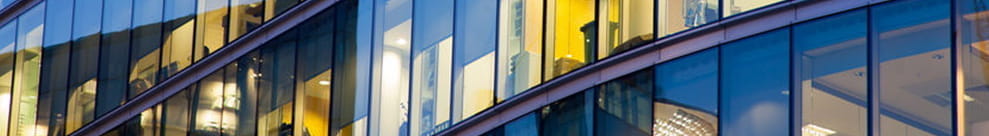 Die Fassade des NetEnt Hauptsitzes in Stockholm.