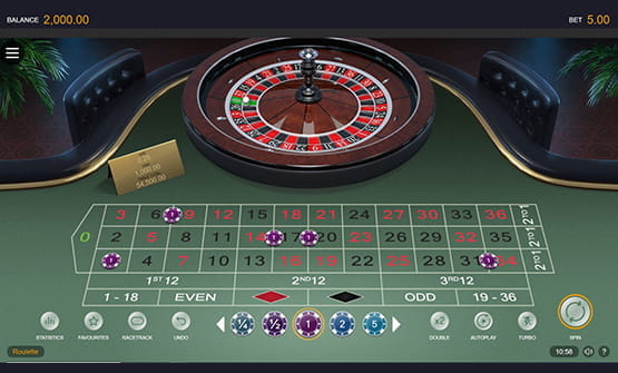 Das Online Casino Spiel European Roulette von Microgaming
